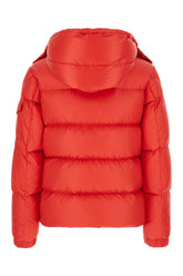 Red nylon Couyere down jacket -  | Wise