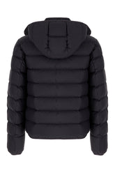 Midnight blue polyester down jacket -  | Wise