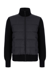 Cardigan Tricot in lana blu notte -  | Wise