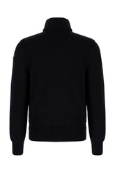 Cardigan Tricot in lana blu notte -  | Wise