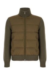 Cardigan Tricot in lana fango -  | Wise