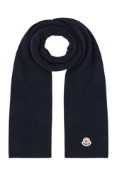 Midnight blue wool scarf -  | Wise