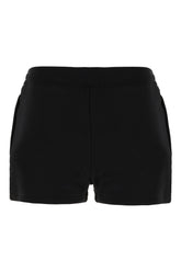 Black cotton shorts -  | Wise