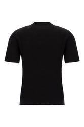 Black cotton t-shirt -  | Wise