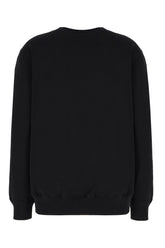 Black cotton sweatshirt -  | Wise