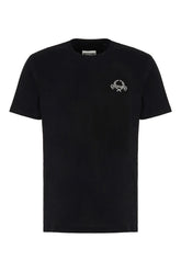 Black cotton t-shirt -  | Wise