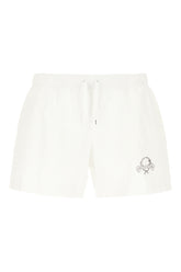 White polyester swimming shorts -  | Wise