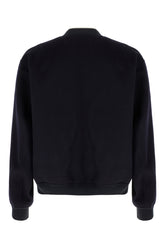 Giubbino in misto lana blu notte -  | Wise