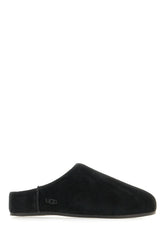 Black suede Elea slippers -  | Wise