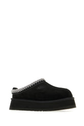 Black suede Tazz II slippers -  | Wise