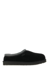 Black suede Tasman slippers -  | Wise