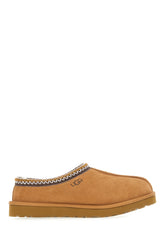 Biscuit suede Tasman slippers -  | Wise