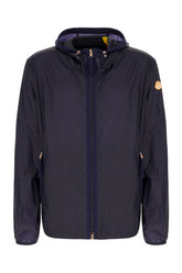 Giubbino antivento 5 Moncler Donald Glover in nylon blu navy -  | Wise
