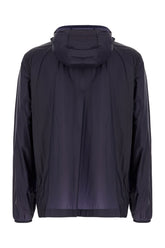 Giubbino antivento 5 Moncler Donald Glover in nylon blu navy -  | Wise