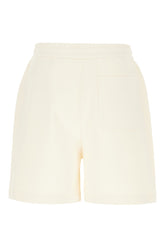 Bermuda 5 Moncler Donald Glover in cotone avorio -  | Wise