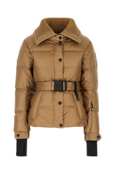 Camel nylon Bataillouse down jacket -  | Wise