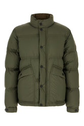 Piumino Sernur in nylon verde militare -  | Wise
