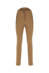 Leggings in misto nylon stretch cammello -  | Wise