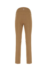 Leggings in misto nylon stretch cammello -  | Wise