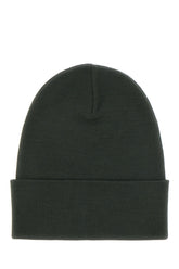 Military green wool beanie hat -  | Wise