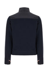 Cardigan in poliestere stretch blu notte -  | Wise