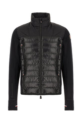 Cardigan in misto poliestere stretch nero -  | Wise