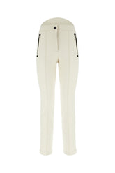 Leggings in misto nylon stretch avorio -  | Wise