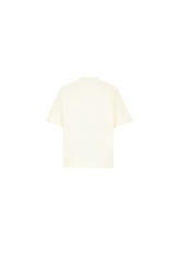 T-shirt in cotone avorio -  | Wise