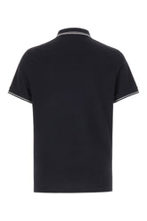 Polo in piquet blu notte -  | Wise