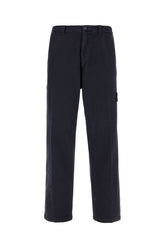 Midnight blue cotton pants -  | Wise
