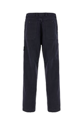 Midnight blue cotton pants -  | Wise
