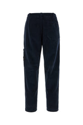 Pantalone in velluto a coste blu notte -  | Wise