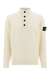 Ivory wool blend sweater -  | Wise