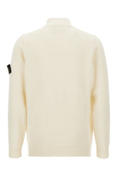 Ivory wool blend sweater -  | Wise