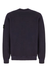 Aubergine cotton sweatshirt -  | Wise