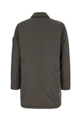 Giubbino imbottito in nylon grigio scuro -  | Wise