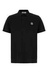 Black piquet polo shirt -  | Wise