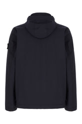 Giubbino imbottito in poliestere stretch blu notte -  | Wise