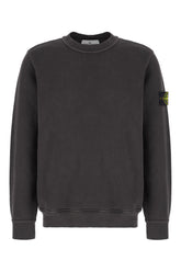 Charcoal cotton sweatshirt -  | Wise
