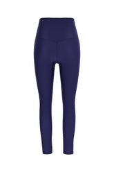 Blue stretch nylon leggings -  | Wise