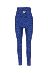 Printed stretch nylon leggings -  | Wise