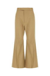 Khaki green cotton pants -  | Wise
