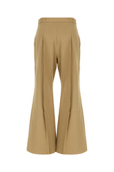 Khaki green cotton pants -  | Wise