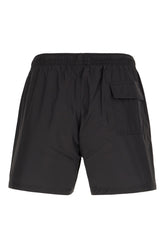 Bermuda mare in poliestere nero -  | Wise