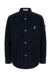 Giubbino in velluto blu notte -  | Wise