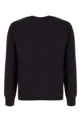 Black cotton t-shirt -  | Wise