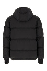 Black nylon down jacket -  | Wise