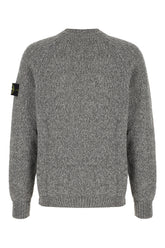 Grey wool blend sweater -  | Wise