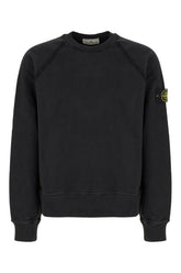 Black cotton sweatshirt -  | Wise