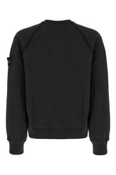Black cotton sweatshirt -  | Wise